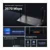 Router Wi-Fi TP-Link Archer BE220 Gigabit Ethernet dual band (2,4 GHz / 5 GHz) nero