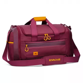 Borsa da viaggio Rivacase Dijon 35 L poliestere bordeaux