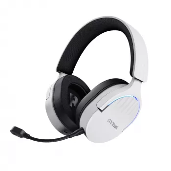 Trust GXT 491W FAYZO Headset con filo e senza fili Head-Band Gaming USB Type-C Bluetooth nero, bianco