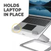 Fellowes supporto per laptop da scrivania – Hana LT supporto per laptop per casa e ufficio – supporto per laptop regolabile con 3 altezze – dimensione max. monitor 19