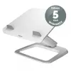 Fellowes supporto per laptop da scrivania – Hana LT supporto per laptop per casa e ufficio – supporto per laptop regolabile con 3 altezze – dimensione max. monitor 19