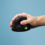R-Go Tools mouse ergonomico R-Go HE Break con software per pause, medio (dimensione mano 165-185 mm), per destrimani, Bluetooth, nero