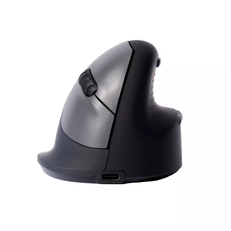 R-Go HE Break mouse verticale ergonomico, piccolo, per destrimani, wireless Bluetooth, nero