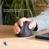 R-Go HE Break mouse verticale ergonomico, piccolo, per destrimani, wireless Bluetooth, nero