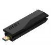 Chiavetta USB MSI BE6500 WiFi7 USB 3.2 Gen 1 Dongle nero