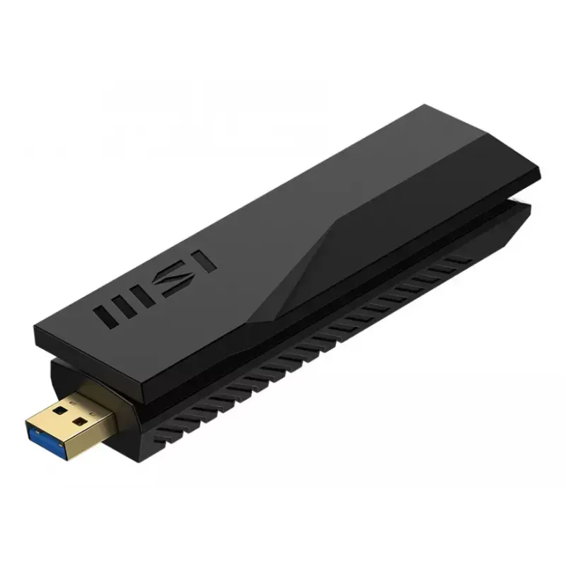 Chiavetta USB MSI BE6500 WiFi7 USB 3.2 Gen 1 Dongle nero