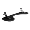 Poggia braccia R-Go Tools R-Go, ergonomico, simmetrico, con incavo addominale, schiuma morbida, nero