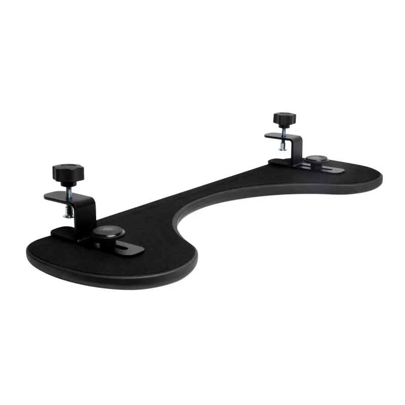 Poggia braccia R-Go Tools R-Go, ergonomico, simmetrico, con incavo addominale, schiuma morbida, nero