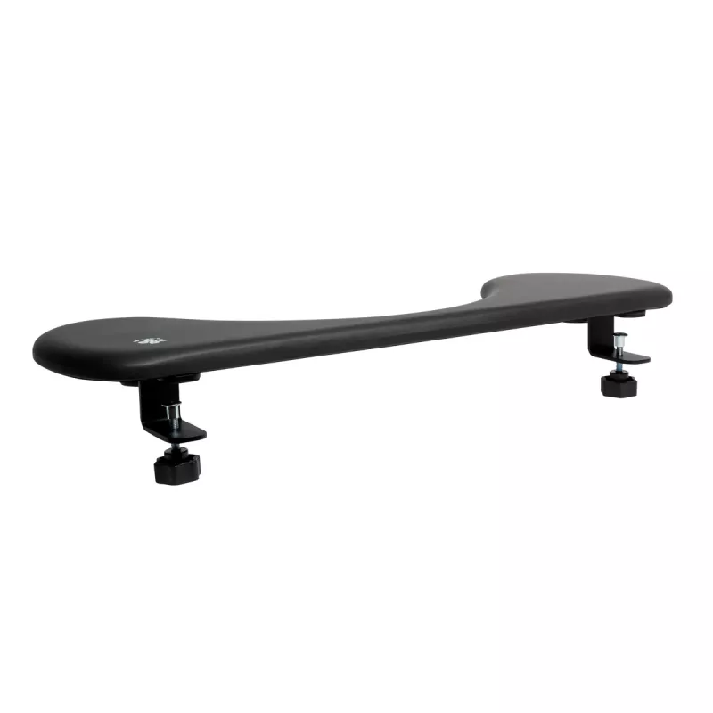 Poggia braccia R-Go Tools R-Go, ergonomico, simmetrico, con incavo addominale, schiuma morbida, nero