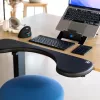Poggia braccia R-Go Tools R-Go, ergonomico, simmetrico, con incavo addominale, schiuma morbida, nero