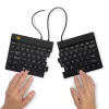 Tastiera ergonomica R-Go Tools R-Go Split Break v2 con software Break, tastiera ergonomica divisa, QWERTY (US), con filo, nero