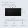Tastiera ergonomica R-Go Tools R-Go Split Break v2 con software Break, tastiera ergonomica divisa, QWERTY (US), con filo, nero