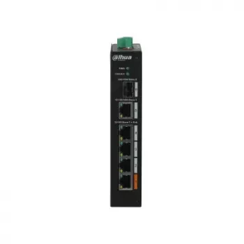 Dahua Technology PoE PFS3106-4ET-60-V2 switch di rete unmanaged L2 Fast Ethernet (10/100) nero