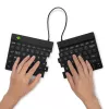 Tastiera ergonomica R-Go Tools R-Go Split Break con software per pause, tastiera ergonomica divisa, QWERTY (US), Bluetooth, nero