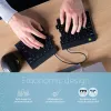Tastiera ergonomica R-Go Tools R-Go Split Break con software per pause, tastiera ergonomica divisa, QWERTY (US), Bluetooth, nero