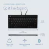 Tastiera ergonomica R-Go Tools R-Go Split Break con software per pause, tastiera ergonomica divisa, QWERTY (US), Bluetooth, nero