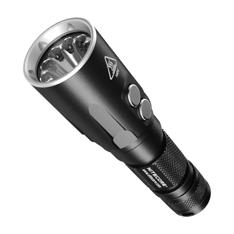 Torcia portatile Nitecore DL20 LED 1000 lm, 9 h di autonomia, nera, 135,5 g