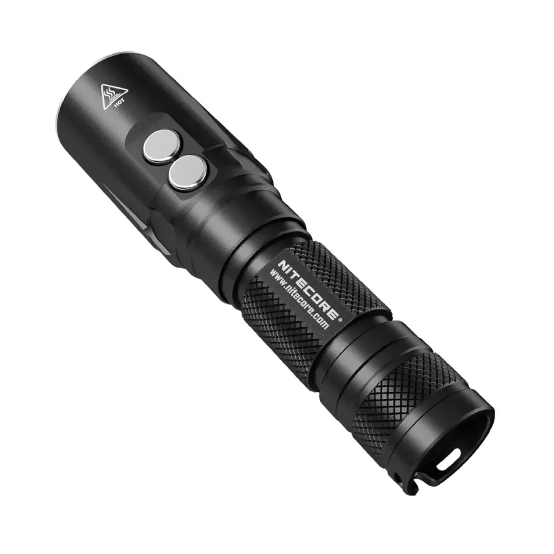 Torcia portatile Nitecore DL20 LED 1000 lm, 9 h di autonomia, nera, 135,5 g