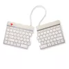 Tastiera ergonomica R-Go Tools R-Go Split Break con software per le pause, tastiera ergonomica divisa, QWERTY (US), Bluetooth, bianca