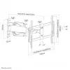 Supporto da parete per TV Neomounts NM-W460 nero 32-60 pollici - Full-Motion