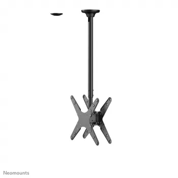 Supporto da soffitto per doppio monitor/TV Neomounts FPMA-C340D nero 32-75 pollici - altezza 106-156 cm