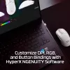 HyperX Pulsefire Haste 2 Mini - mouse gaming wireless (bianco)