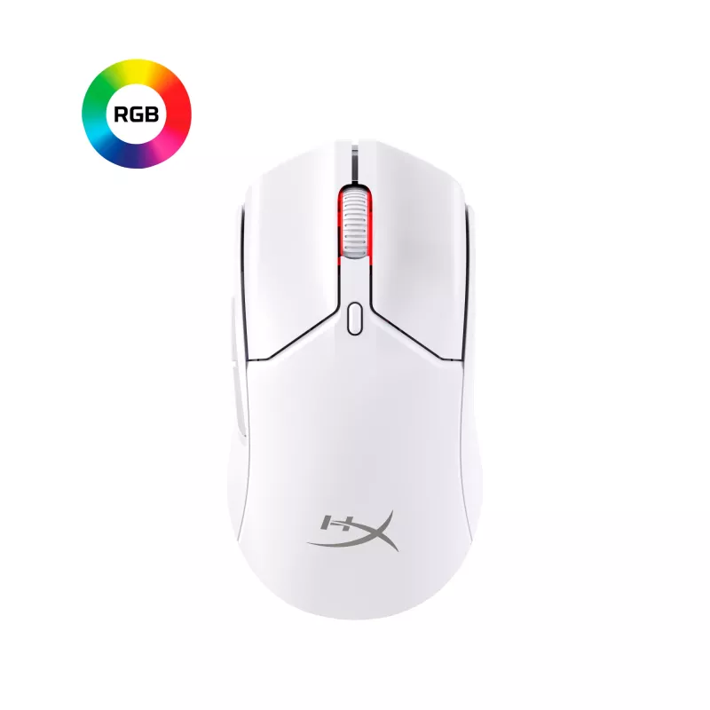 HyperX Pulsefire Haste 2 Mini - mouse gaming wireless (bianco)