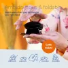 Mouse ergonomico R-Go Tools R-Go Twister, con software per pause, mouse ambidestro per entrambe le mani, pieghevole, Bluetooth e con filo