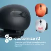 Mouse ergonomico R-Go Tools R-Go Twister, con software per pause, mouse ambidestro per entrambe le mani, pieghevole, Bluetooth e con filo