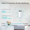 TP-Link AC1200 sistema Mesh Wi-Fi per tutta la casa, confezione da 3