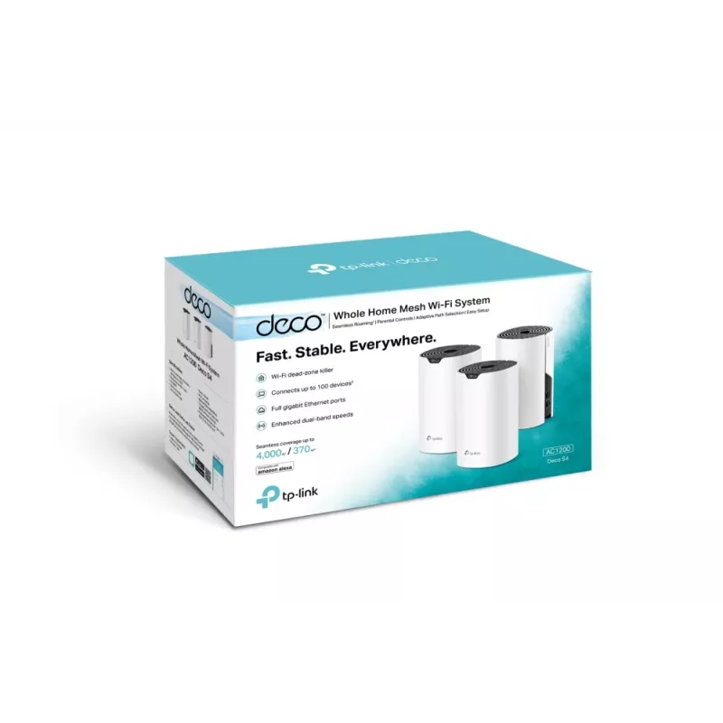 TP-Link AC1200 sistema Mesh Wi-Fi per tutta la casa, confezione da 3