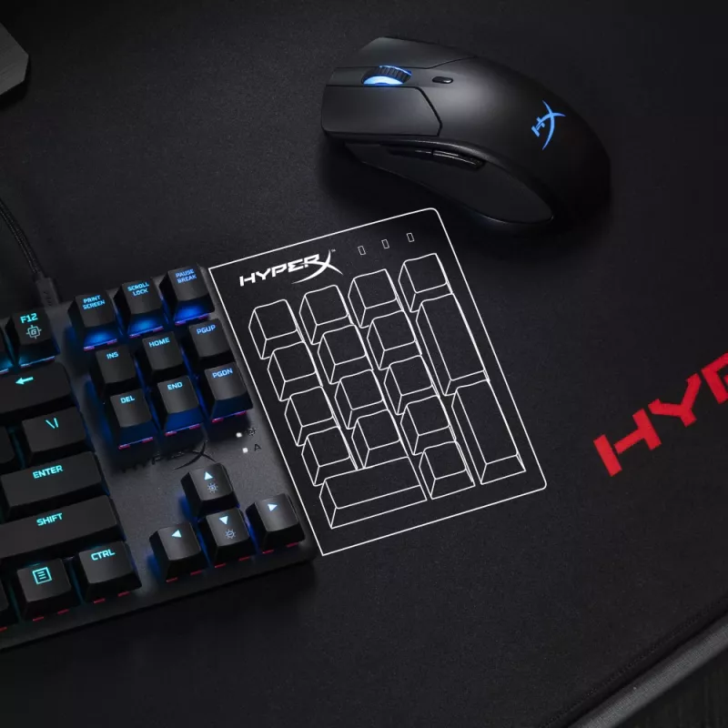 HyperX Alloy Origins Core – Tastiera gaming meccanica – HX Blue (layout US)