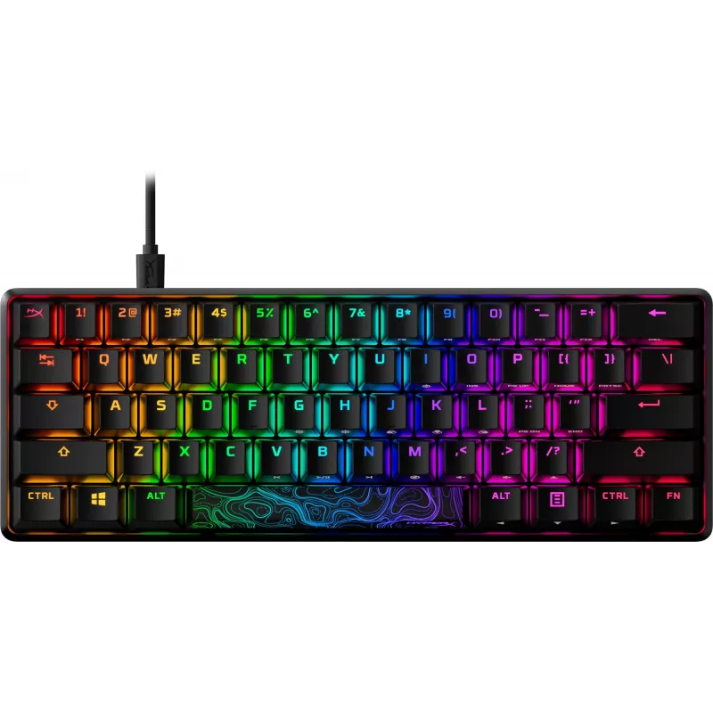 HyperX Alloy Origins 60 – Tastiera gaming meccanica – HX Red (layout US)