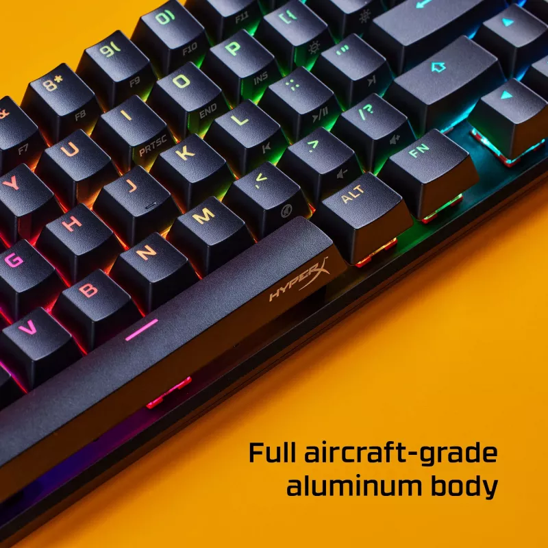 HyperX Alloy Origins 65 – Tastiera gaming meccanica – HX Red (layout US)