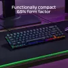 HyperX Alloy Origins 65 – Tastiera gaming meccanica – HX Red (layout US)