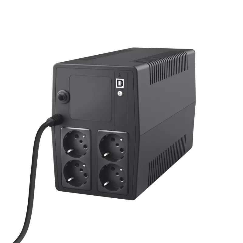Trust Paxxon gruppo di continuità 1 kVA 600 W 4 uscite di rete