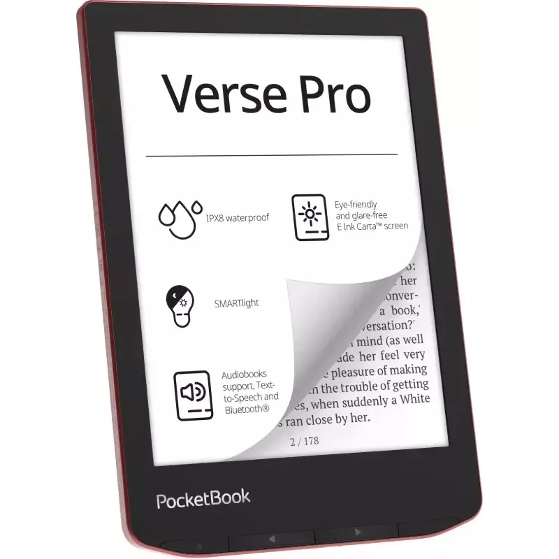 Lettore di e-book PocketBook Verse Pro 16 GB Wi-Fi 6 pollici E Ink Carta