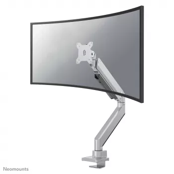 Supporto monitor Neomounts NM-D775SILVERPLUS 10-49 pollici - a gas - fissaggio a tavolo dall'alto - stop a 180°