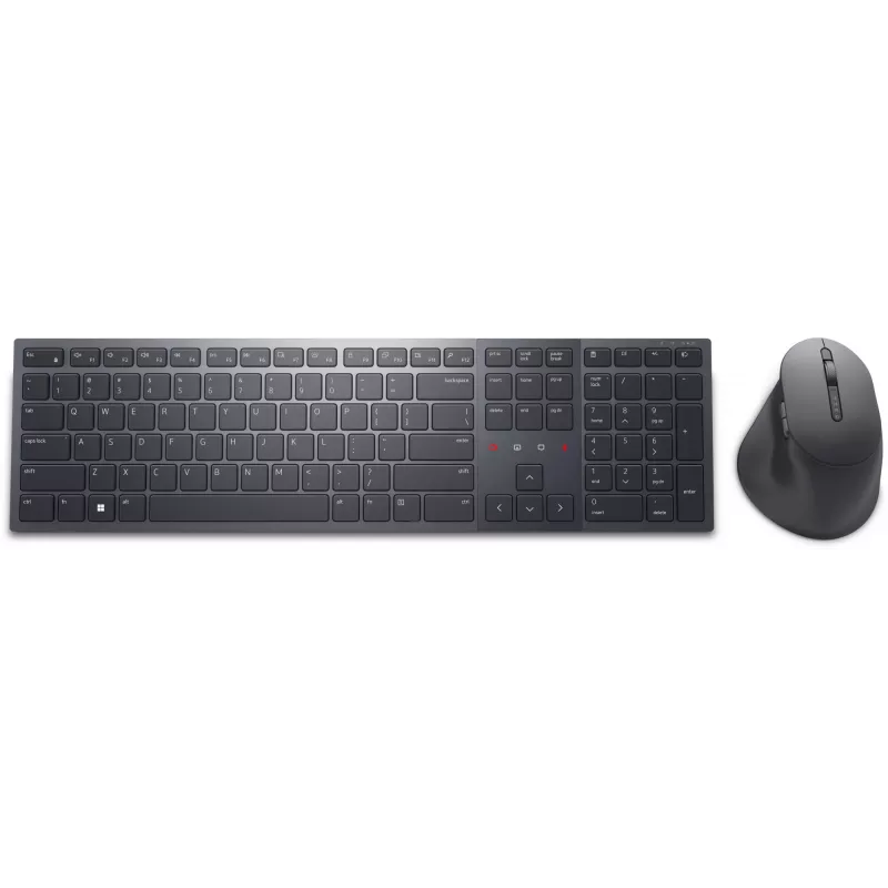 Tastiera e mouse DELL Pro Premium Collaboration - KM900 - Pan-Nordic (QWERTY)