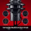 HyperX QuadCast 2 S - microfono USB (nero), microfono da tavolo, -8 dB, 20 - 20000 Hz, 1 Ω, cablato, USB