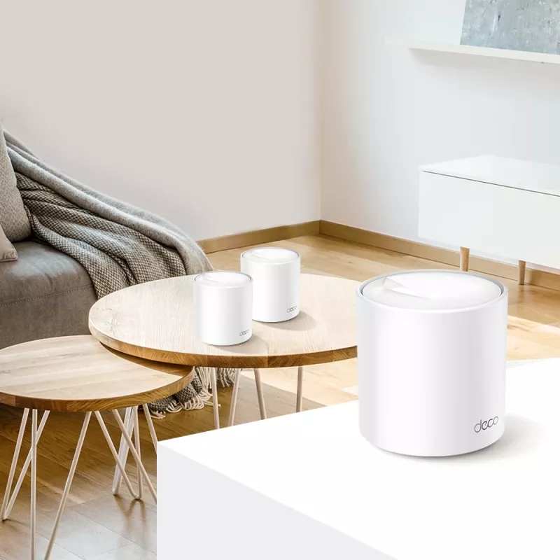Sistema Mesh Wi-Fi 6 per tutta la casa TP-Link AX3000, confezione da 2