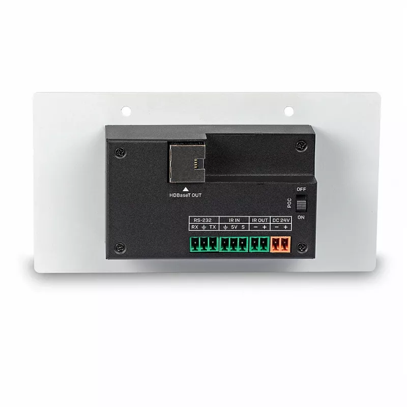 Lindy 150m Cat.6 HDMI 4K60 & Type C HDBaseT EU piastra a parete KVM-Extender, trasmettitore