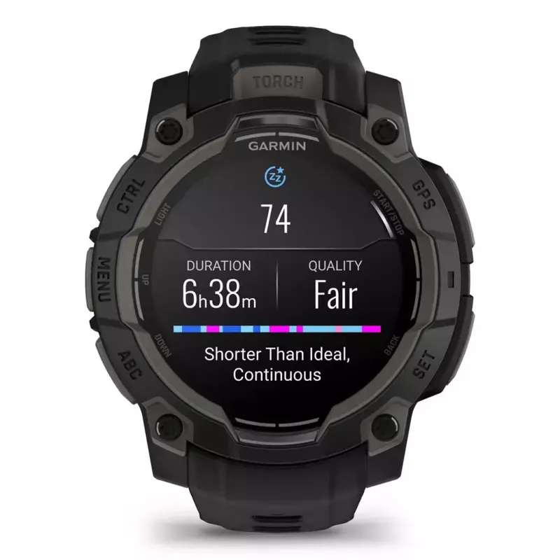 Smartwatch Garmin Instinct 3 AMOLED nero