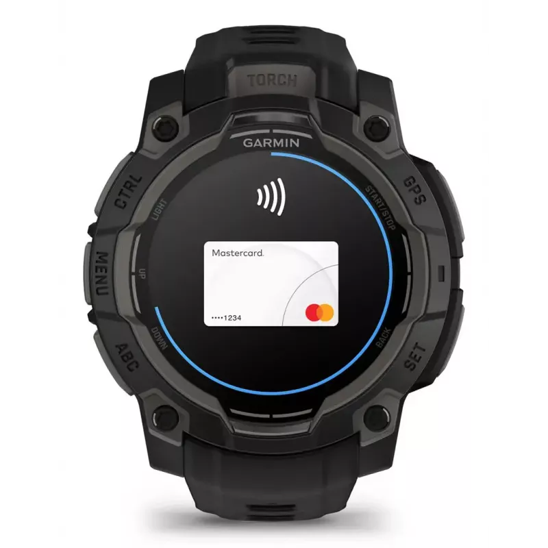 Smartwatch Garmin Instinct 3 AMOLED nero
