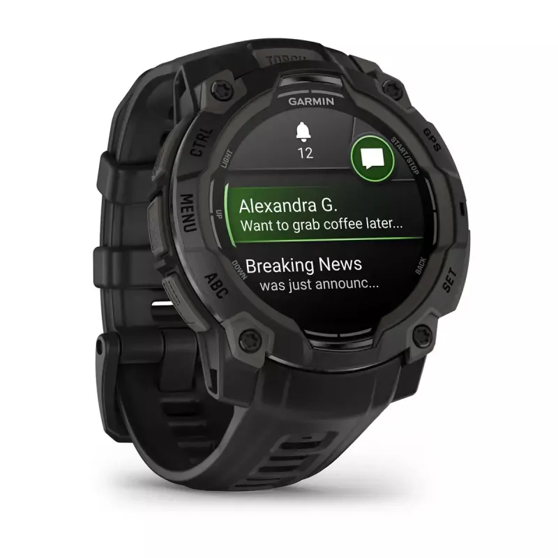Smartwatch Garmin Instinct 3 AMOLED nero