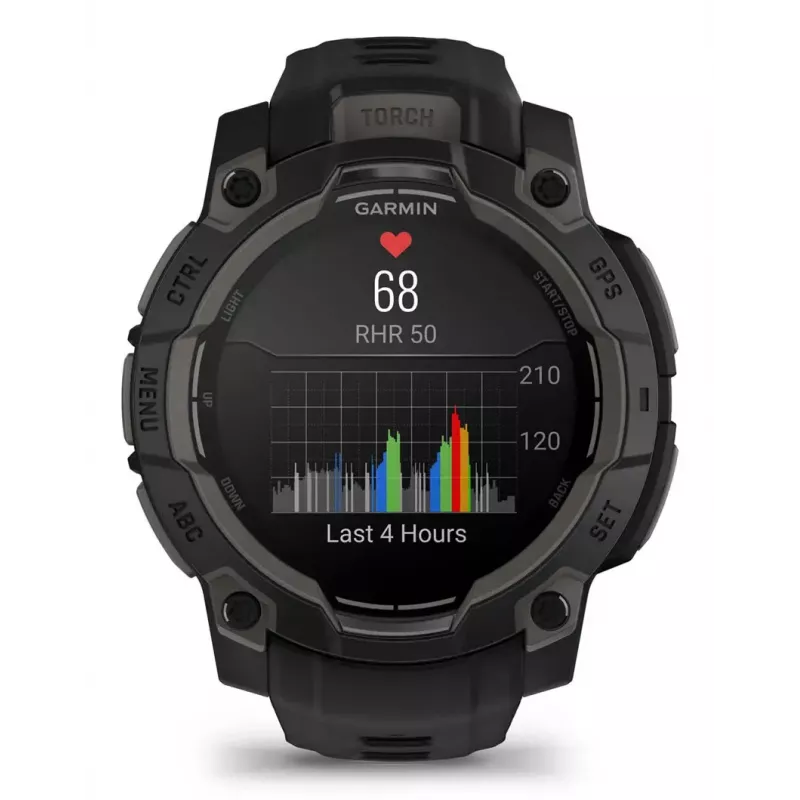 Smartwatch Garmin Instinct 3 AMOLED nero