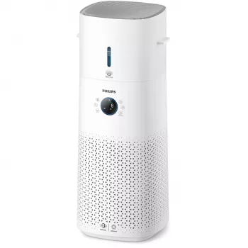 Purificatore d'aria Philips serie 3000 AC3737 per 131 m², 505 m³/h, 55 dB, 42 W, bianco