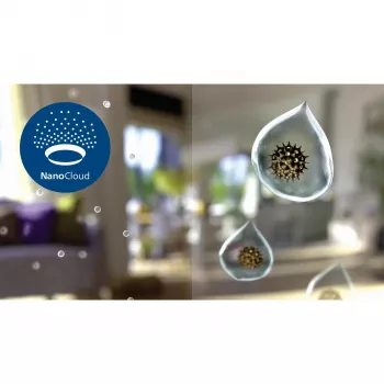 Purificatore d'aria Philips serie 3000 AC3737 per 131 m², 505 m³/h, 55 dB, 42 W, bianco