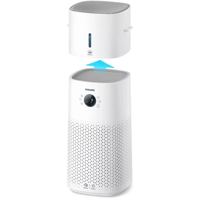 Purificatore d'aria Philips serie 3000 AC3737 per 131 m², 505 m³/h, 55 dB, 42 W, bianco