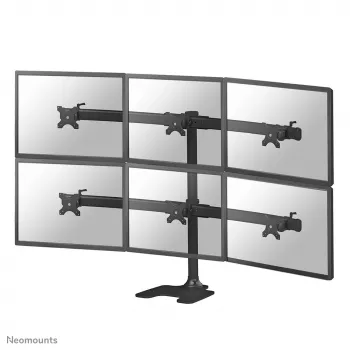 Supporto per monitor Neomounts FPMA-D700DD6 10-27 pollici, a piedistallo/da tavolo, 8 kg, 25,4 cm (10 pollici), 68,6 cm (27 pollici), 100 x 100 mm, nero